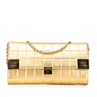 CHANEL - シャネル チョコバー ココマーク チェーン ショルダー CHANEL - シャネル チョコバー ココマーク チェーン ショルダー
