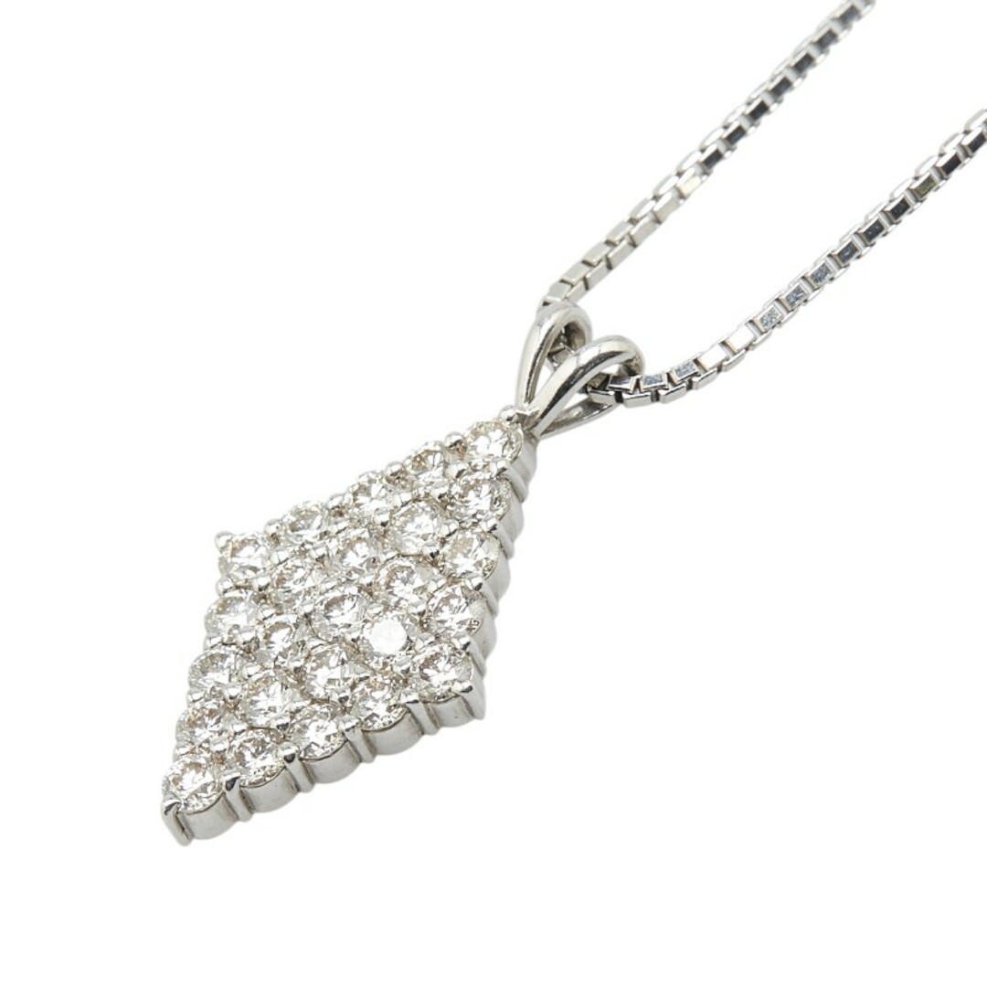 Pt900 プラチナ Pt850 プラチナ ネックレス ダイヤ 2.00ct 【1 Pt900 プラチナ Pt850 プラチナ ネックレス ダイヤ 2.00ct 【1