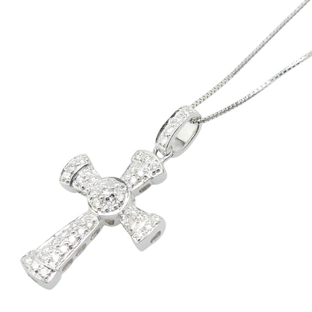 K18WG ホワイトゴールド ネックレス ダイヤ 0.35ct 【1-0207130 K18WG ホワイトゴールド ネックレス ダイヤ 0.35ct 【1-0207130
