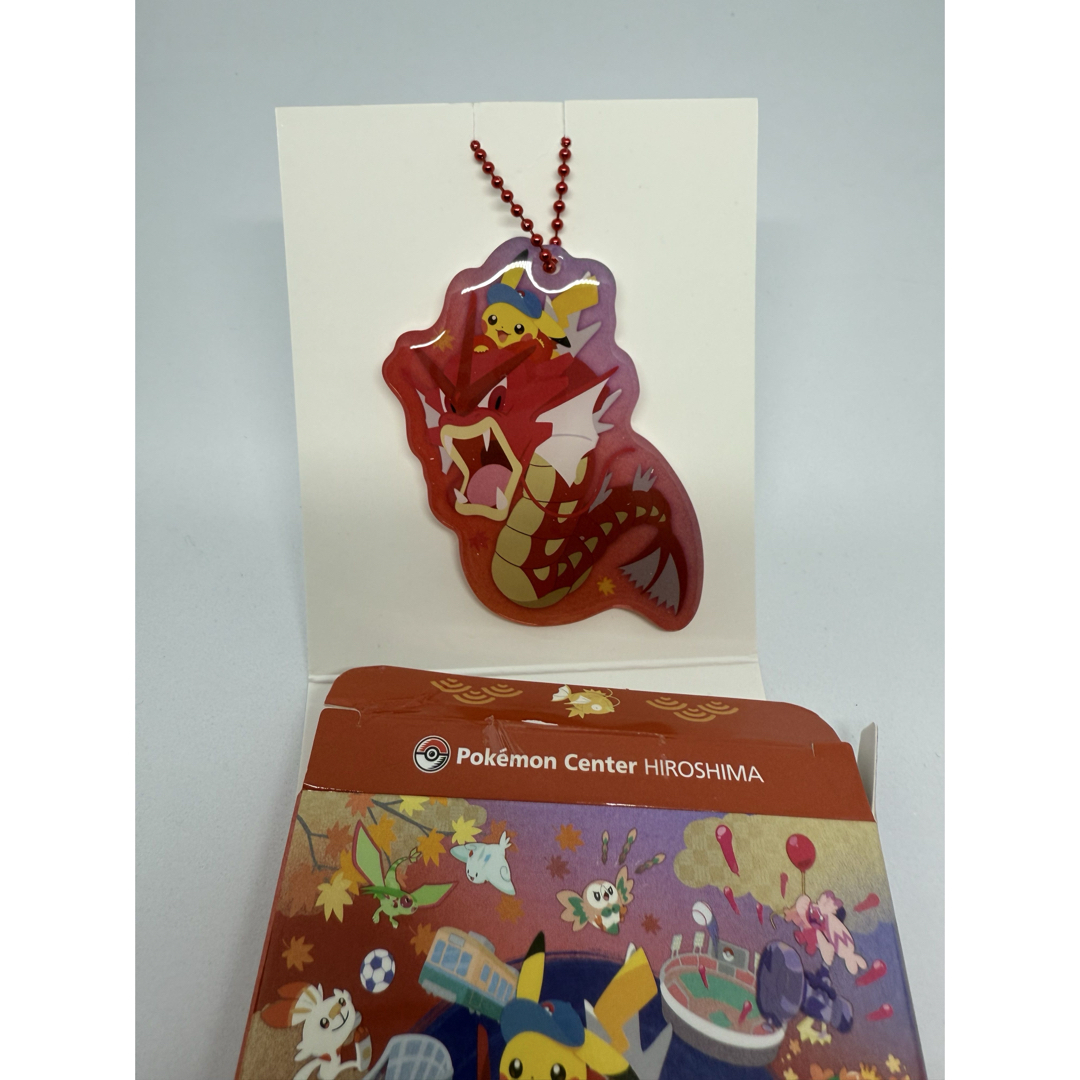 ポケモン(ポケモン)のアクリルチャームコレクション ポケモンセンターヒロシマ赤いギャラドス ピカチュウ エンタメ/ホビーのおもちゃ/ぬいぐるみ(キャラクターグッズ)の商品写真