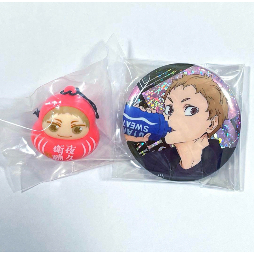 ハイキュー 缶バッチビスケット 夜久衛輔 エンタメ/ホビーのアニメグッズ(その他)の商品写真