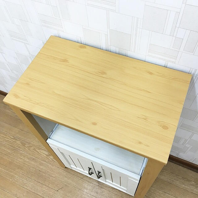 ナチュラルカントリー調ミニレンジボード レンジ台 60幅 一人暮らし キッチン 1