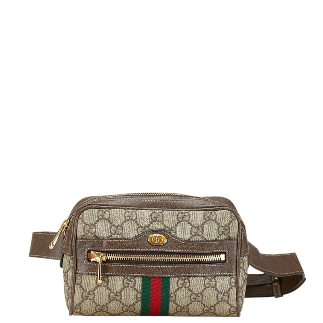 GUCCI - グッチ GGスプリーム オフディア ウエストバッグ ボディ GUCCI - グッチ GGスプリーム オフディア ウエストバッグ ボディ