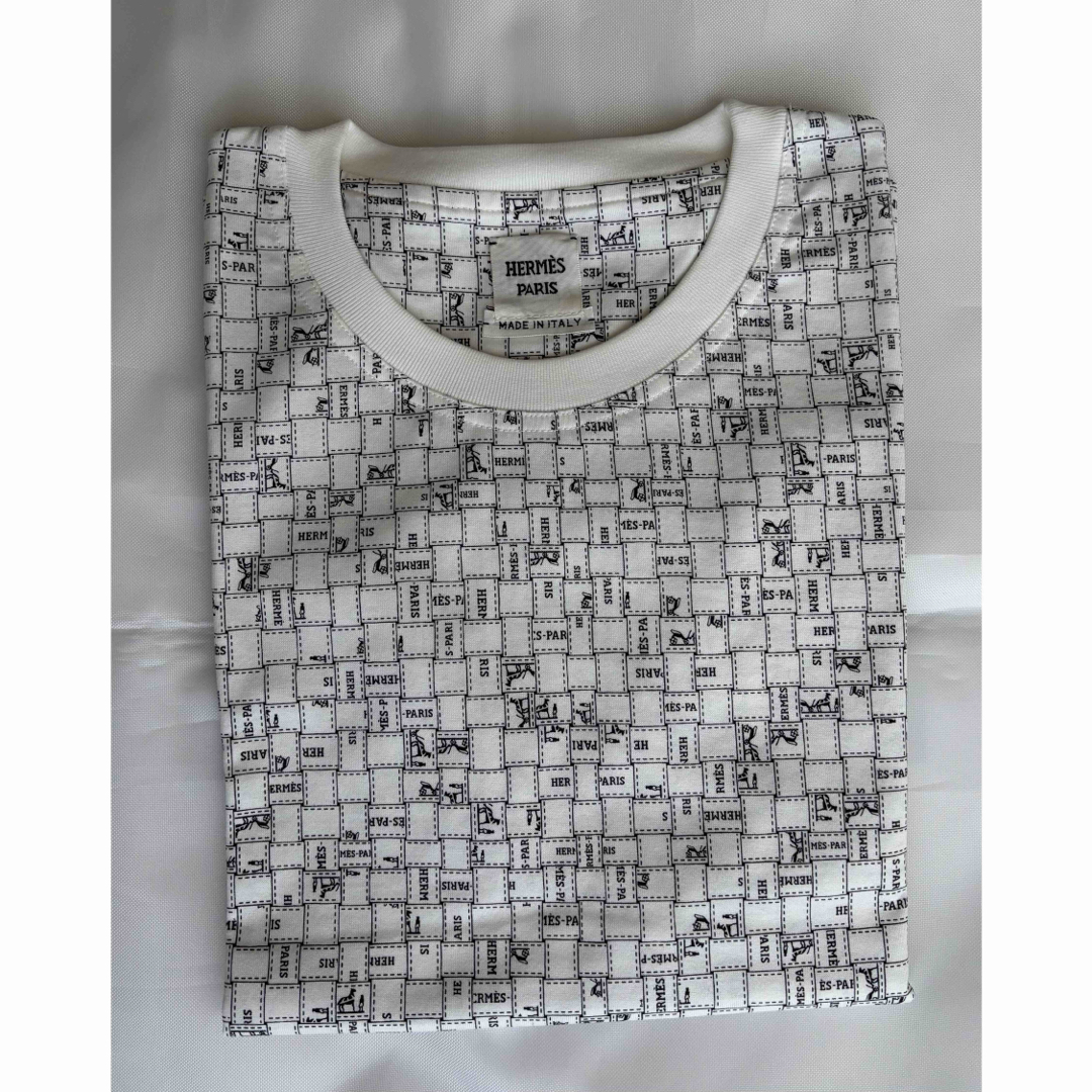 HERMES - エルメス Tシャツ マクロTシャツ ボルデュック size 36 HERMES - エルメス Tシャツ マクロTシャツ ボルデュック size 36