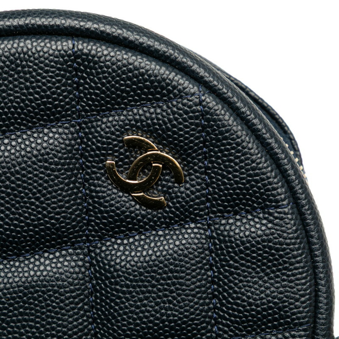 CHANEL - シャネル マトラッセ ココマーク ラウンド チェーン CHANEL - シャネル マトラッセ ココマーク ラウンド チェーン