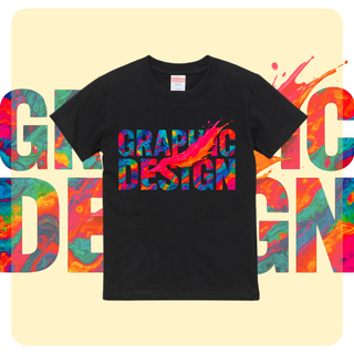 5.6オンス オープンエンド ヘヴィーウェイト Tシャツ グラフィック デザイン(Tシャツ/カットソー(半袖/袖なし))