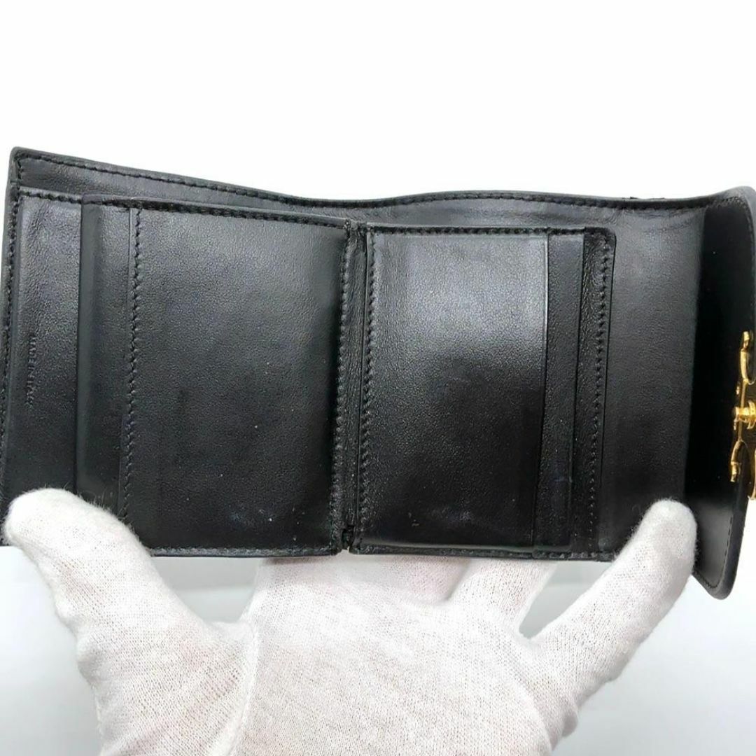 CELINE - ◇セリーヌ◇レザー/トリオンフ/コンパクトウォレット CELINE - ◇セリーヌ◇レザー/トリオンフ/コンパクトウォレット
