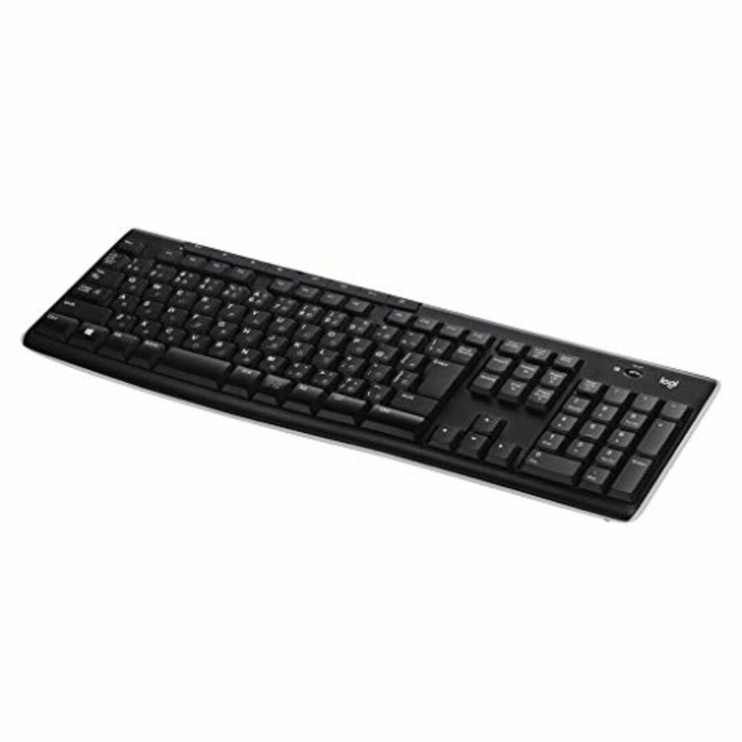 ロジクール ワイヤレスキーボード K270 ワイヤレス キーボード 無線 薄型 テンキー USB接続 Unifying windows 国内正規品 スマホ/家電/カメラのPC/タブレット(その他)の商品写真