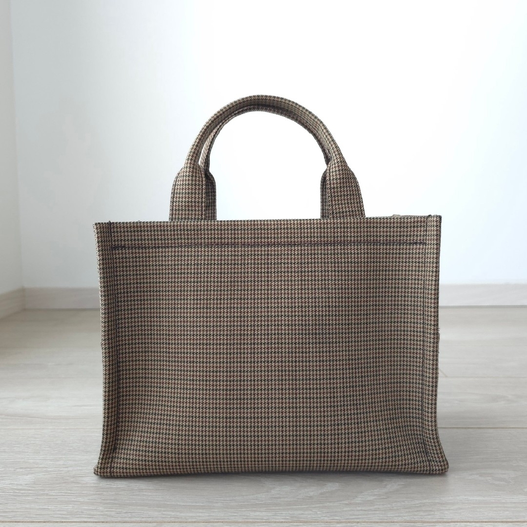 CELINE - 新品同様【セリーヌ】スモール カバ タイス 千鳥格子 CELINE - 新品同様【セリーヌ】スモール カバ タイス 千鳥格子