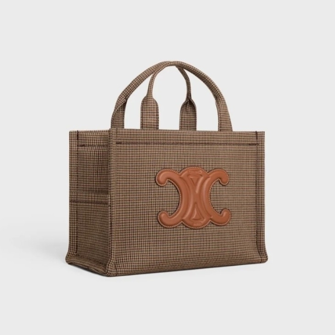 CELINE - 新品同様【セリーヌ】スモール カバ タイス 千鳥格子 CELINE - 新品同様【セリーヌ】スモール カバ タイス 千鳥格子