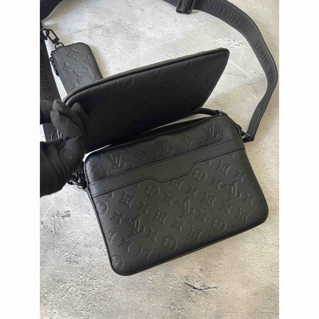 LOUIS VUITTON - ルイヴィトン モノグラムレザーショルダー LOUIS VUITTON - ルイヴィトン モノグラムレザーショルダー