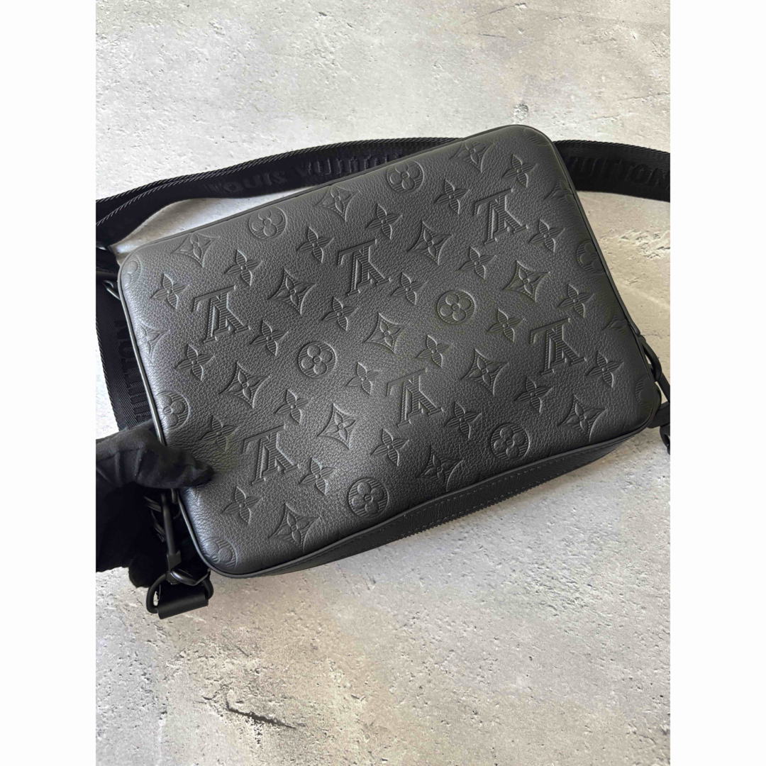 LOUIS VUITTON - ルイヴィトン モノグラムレザーショルダー LOUIS VUITTON - ルイヴィトン モノグラムレザーショルダー
