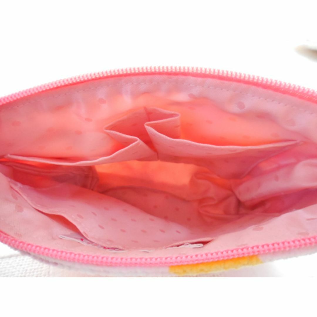 FEILER(フェイラー)の美品 LOVERARY BY FEILER フェイラー ポーチ フラミンゴ レディースのファッション小物(ポーチ)の商品写真