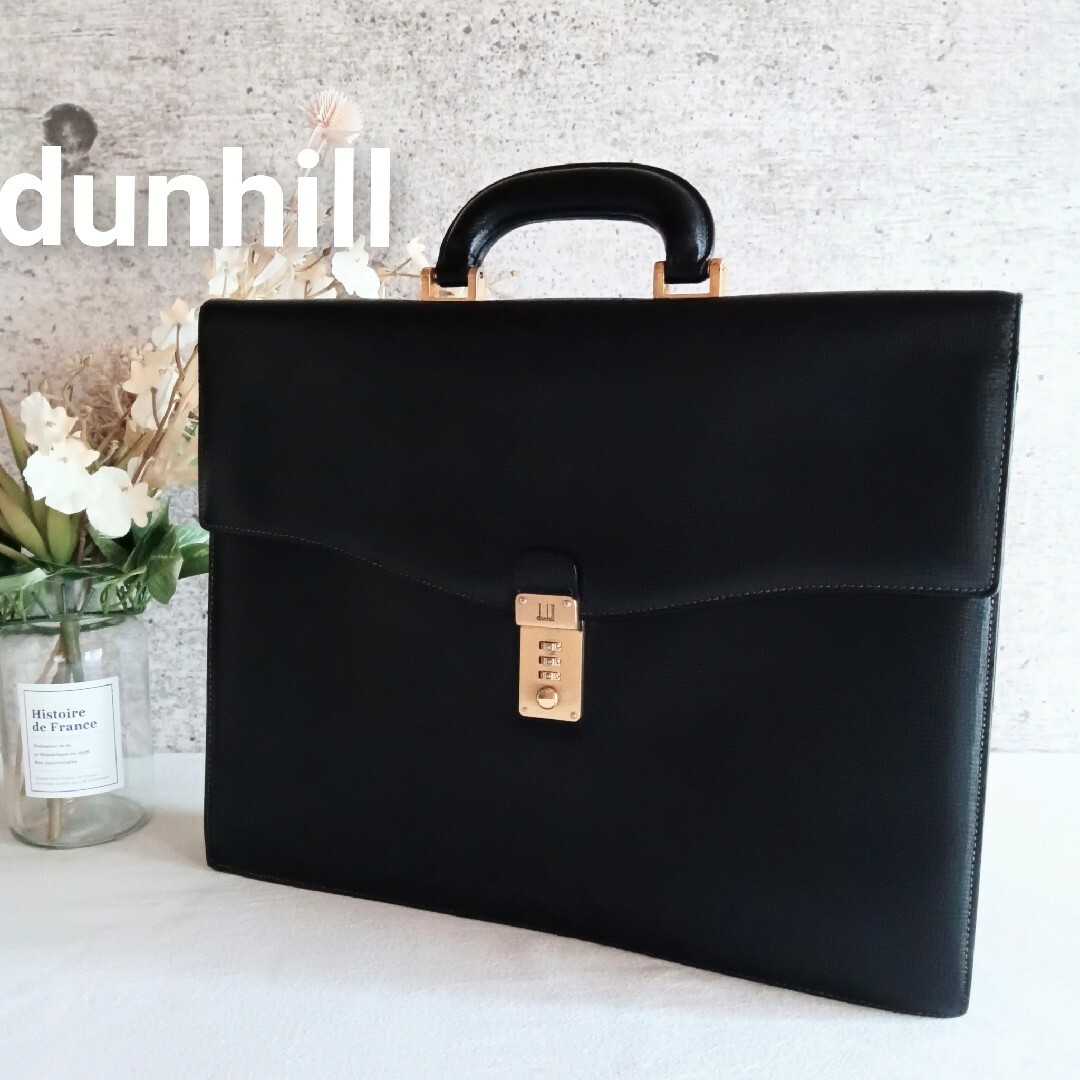 Dunhill - 良品 ダンヒル ダイヤルロック式 レザー ビジネス Dunhill - 良品 ダンヒル ダイヤルロック式 レザー ビジネス