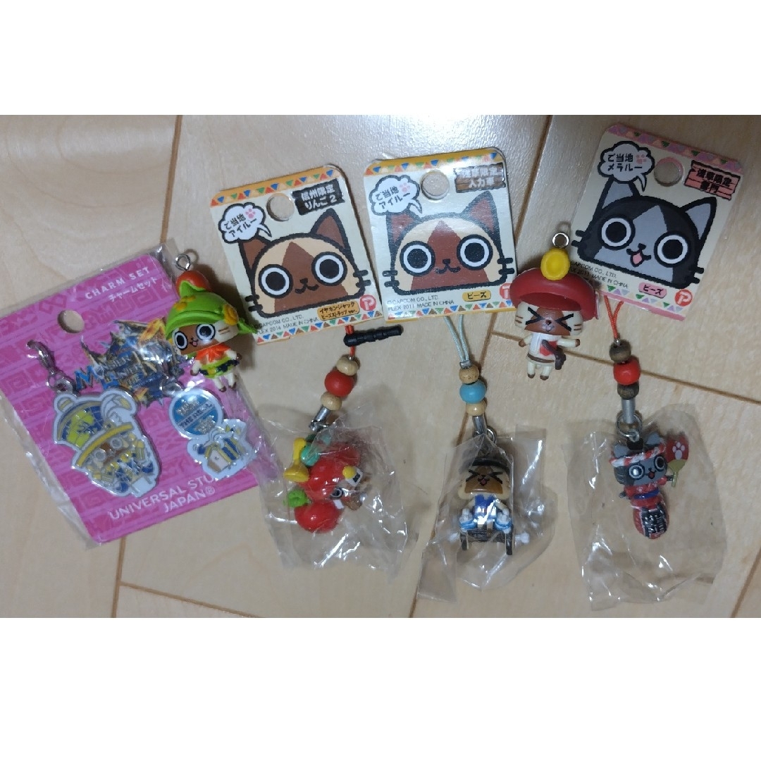 レア! USJ限定モンスターハンター チャーム ご当地 ストラップ エンタメ/ホビーのおもちゃ/ぬいぐるみ(キャラクターグッズ)の商品写真