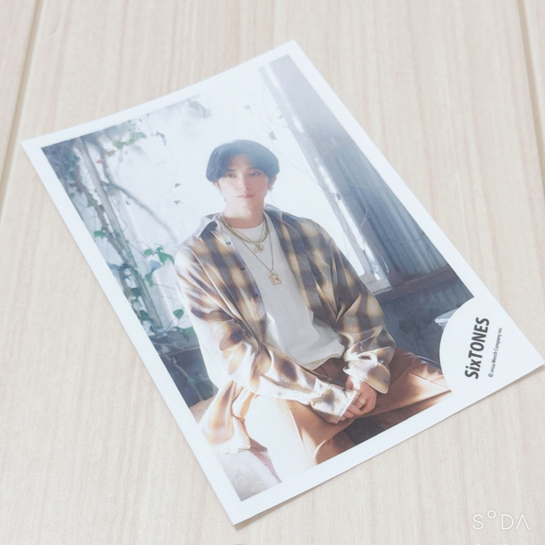 211. SixTONES 田中樹 公式写真 エンタメ/ホビーのタレントグッズ(アイドルグッズ)の商品写真