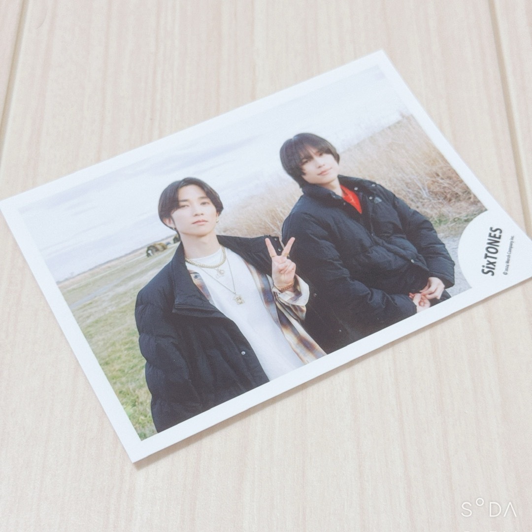 214. SixTONES 田中樹 松村北斗 公式写真 エンタメ/ホビーのタレントグッズ(アイドルグッズ)の商品写真