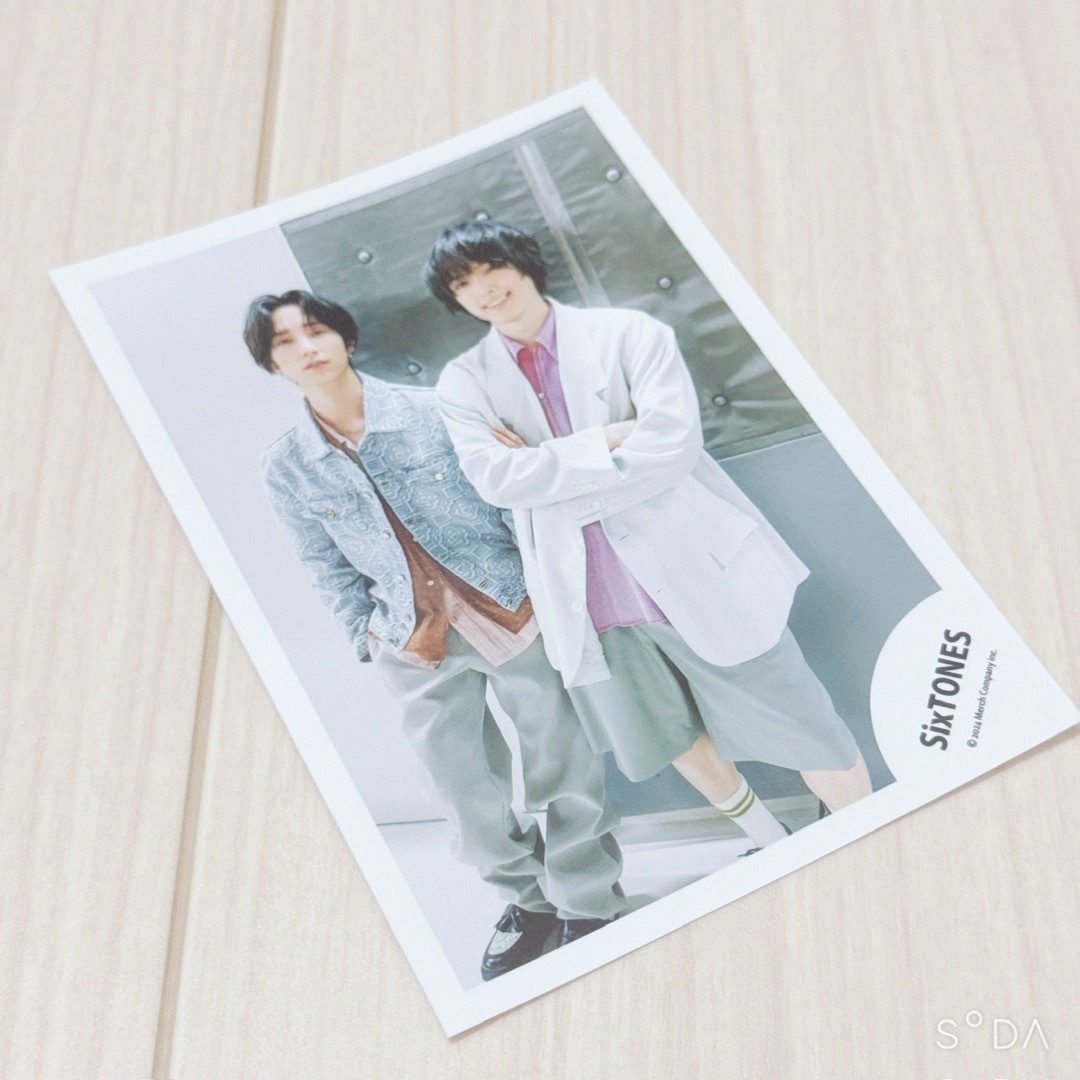 216. SixTONES 田中樹 松村北斗 公式写真 エンタメ/ホビーのタレントグッズ(アイドルグッズ)の商品写真