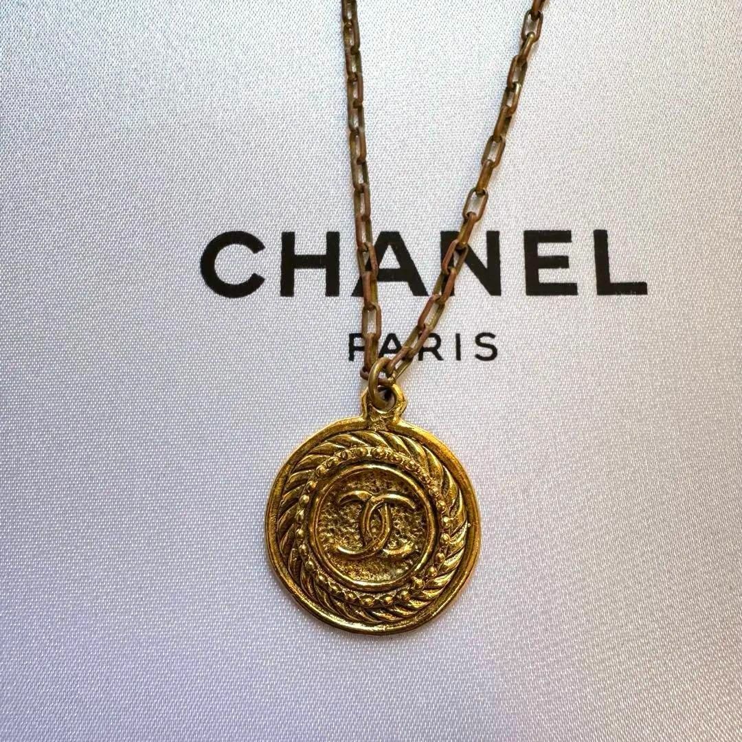 CHANEL - CHANEL シャネル ネックレス ゴールド ココマーク CHANEL - CHANEL シャネル ネックレス ゴールド ココマーク