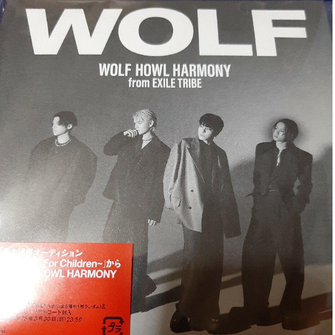 WOLF(CD ONLY盤) エンタメ/ホビーのCD(ポップス/ロック(邦楽))の商品写真
