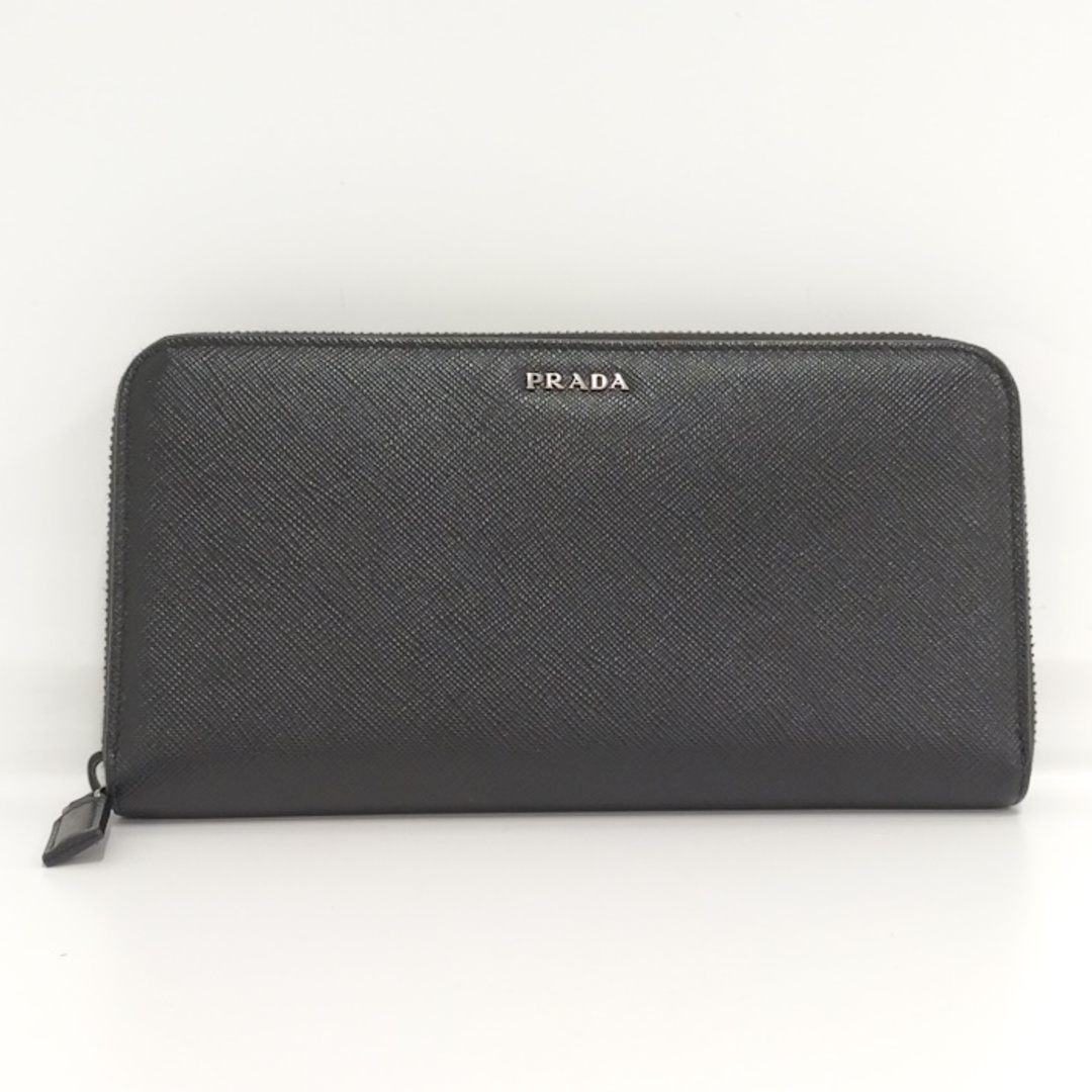 PRADA - PRADA ラウンドファスナー 長財布 サフィアーノ レザー PRADA - PRADA ラウンドファスナー 長財布 サフィアーノ レザー