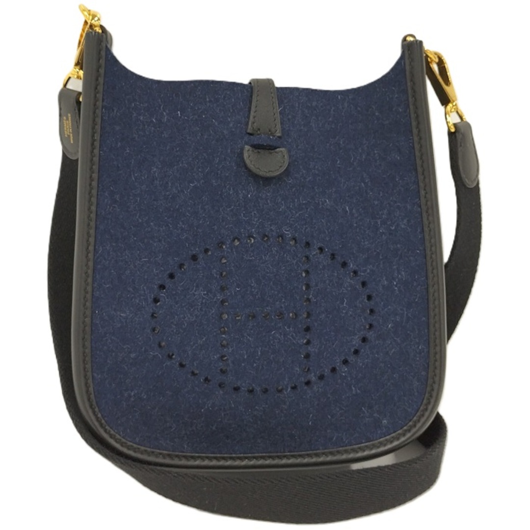 HERMES - HERMES ショルダーバッグ エヴリンTPM ネイビー HERMES - HERMES ショルダーバッグ エヴリンTPM ネイビー