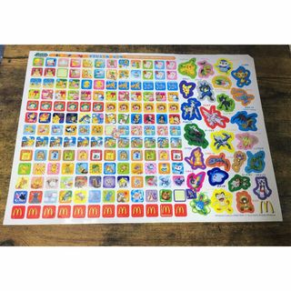ポケモン D&P シール マクドナルド コラボ? 詳細不明 一部使用済み(その他)
