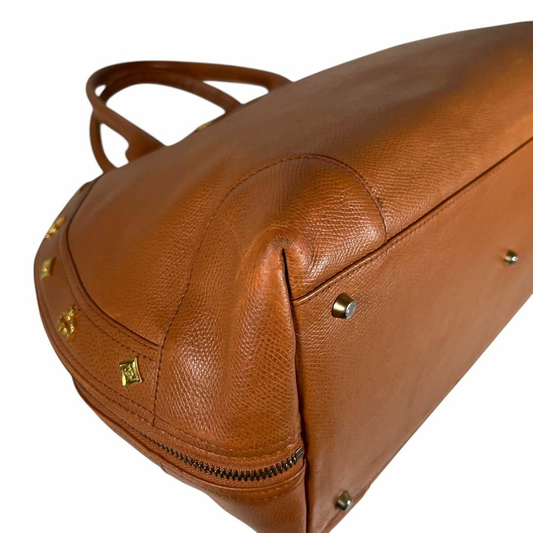 MCM - 【希少】エムシーエム ボストンバッグ レザー スタッズ MCM - 【希少】エムシーエム ボストンバッグ レザー スタッズ