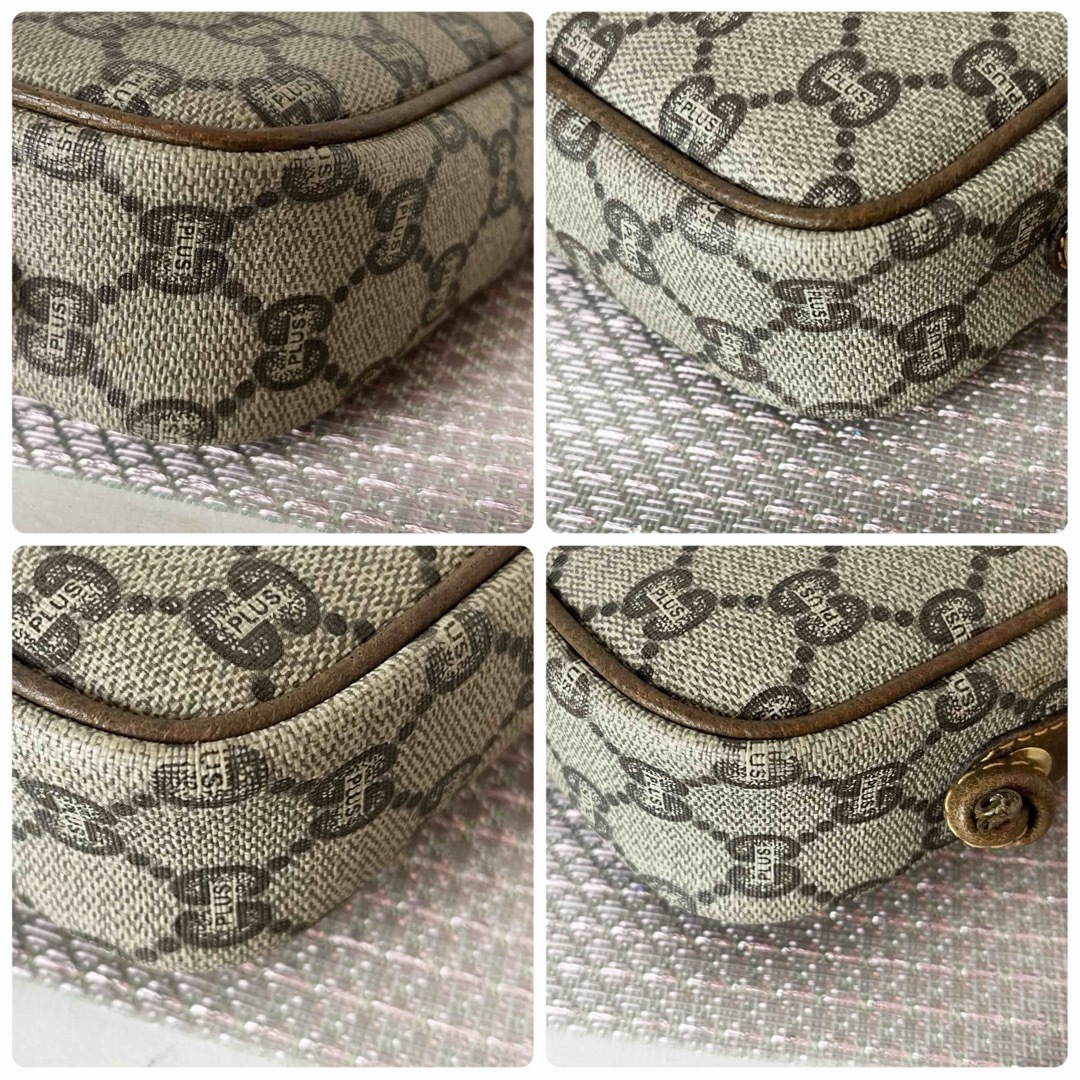GUCCI - 20 グッチ プラス ショルダーバッグ GG 総柄 ブランド GUCCI - 20 グッチ プラス ショルダーバッグ GG 総柄 ブランド