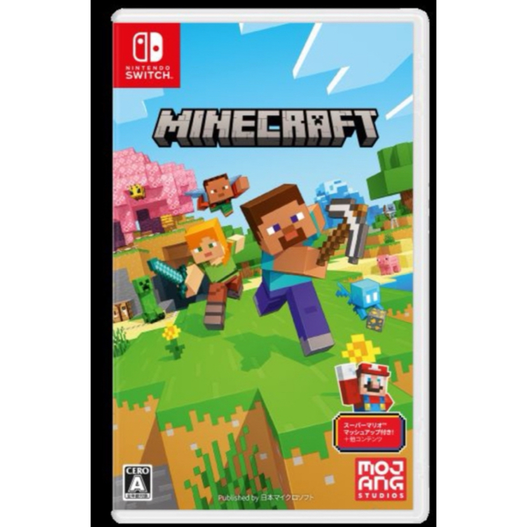 Microsoft(マイクロソフト)の【新品未開封】マインクラフト switch エンタメ/ホビーのゲームソフト/ゲーム機本体(家庭用ゲームソフト)の商品写真