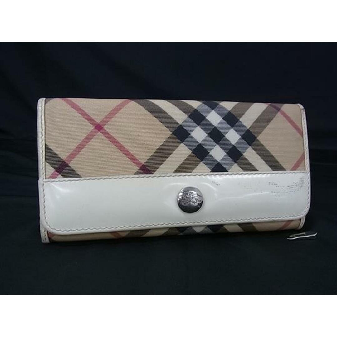 BURBERRY - BURBERRY バーバリー ナイロンキャンバス×パテント BURBERRY - BURBERRY バーバリー ナイロンキャンバス×パテント
