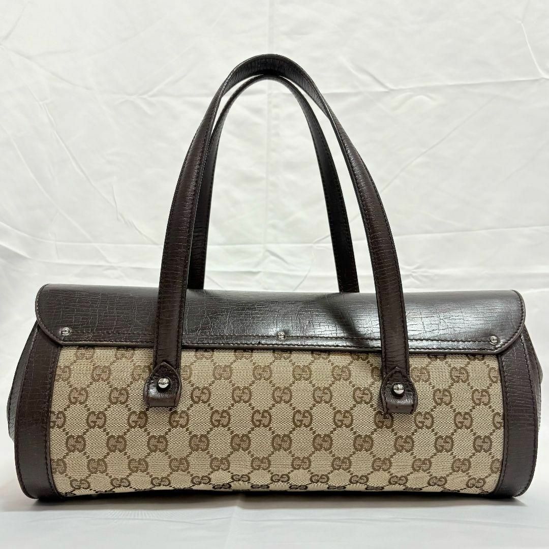 GUCCI - ✨希少美品✨ グッチ バンブー GG柄 ハンドバッグ 肩 GUCCI - ✨希少美品✨ グッチ バンブー GG柄 ハンドバッグ 肩