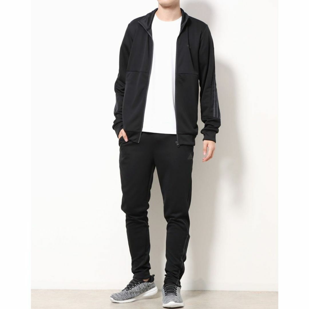 adidas - adidas ジャージ 上下 2L LL XL 黒 ブラック adidas - adidas ジャージ 上下 2L LL XL 黒 ブラック
