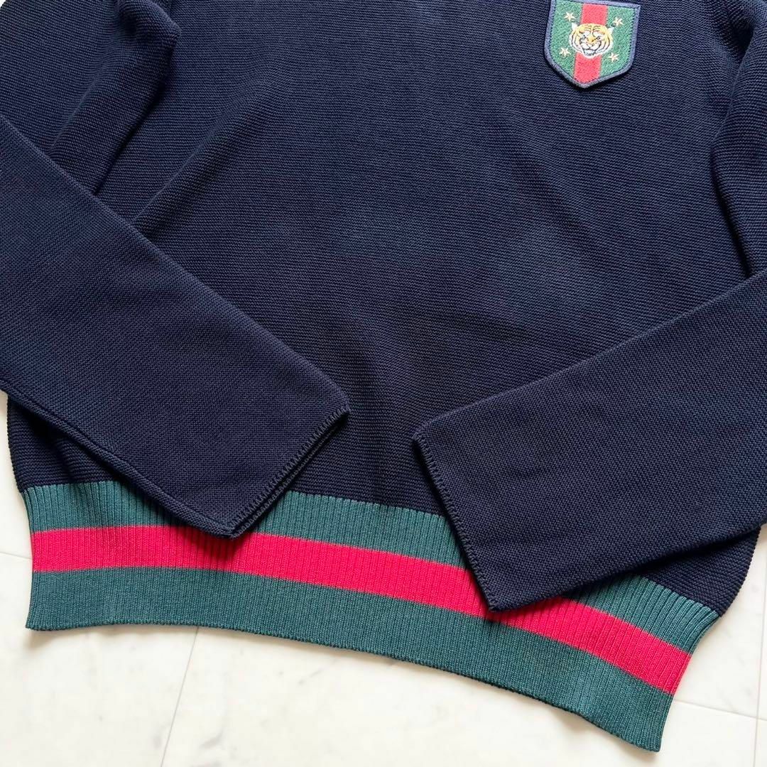 GUCCI - タグ付き GUCCI タイガーワッペン シェリーライン GUCCI - タグ付き GUCCI タイガーワッペン シェリーライン