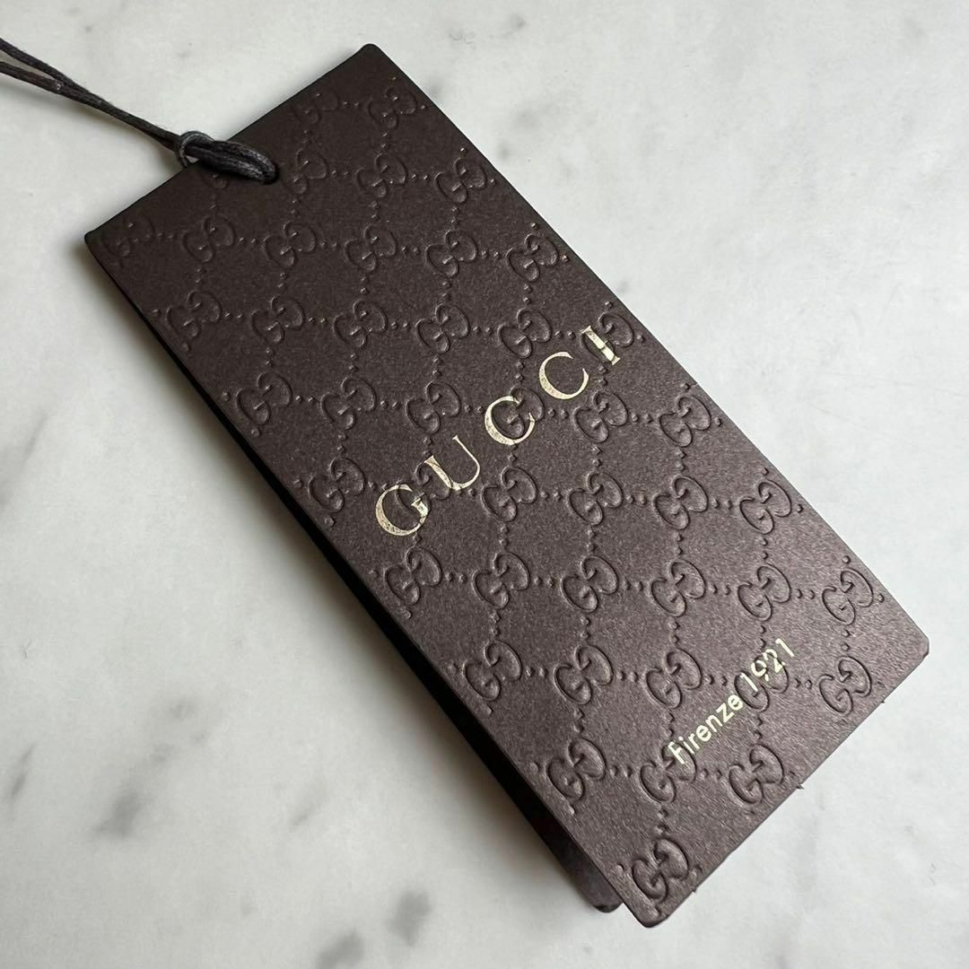 GUCCI - タグ付き GUCCI タイガーワッペン シェリーライン GUCCI - タグ付き GUCCI タイガーワッペン シェリーライン