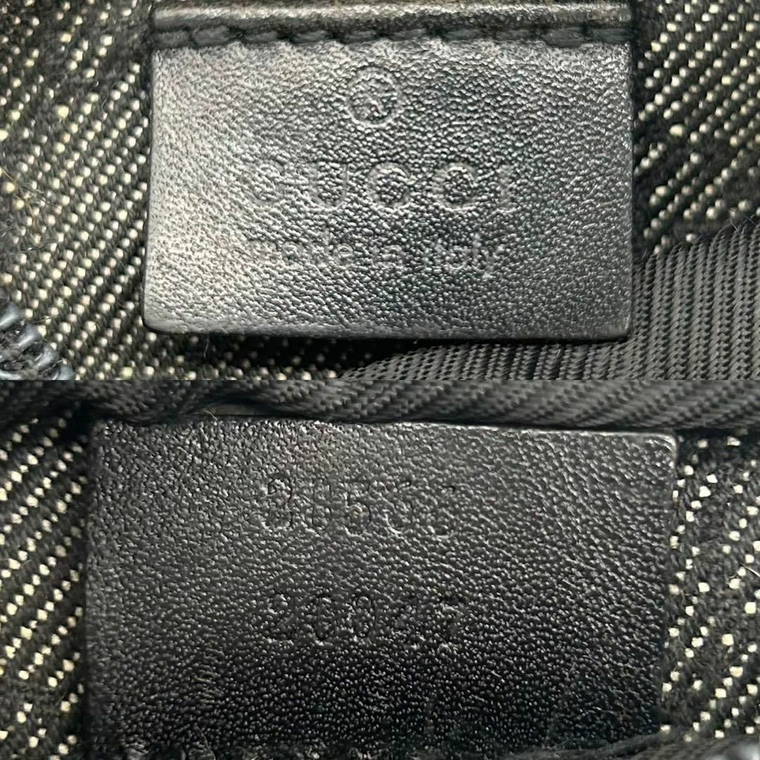 GUCCI - 【美品】グッチ ボディバッグ ショルダー GG柄 ロゴ型 GUCCI - 【美品】グッチ ボディバッグ ショルダー GG柄 ロゴ型