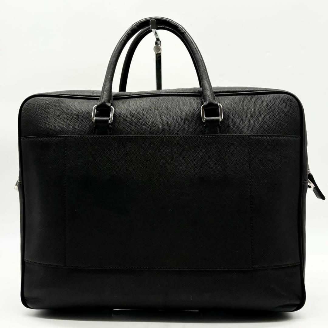 PRADA - 近年 プラダ 三角ロゴ 2way ビジネスバッグ A4可 PRADA - 近年 プラダ 三角ロゴ 2way ビジネスバッグ A4可