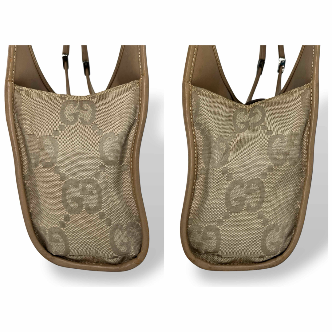 GUCCI - グッチ ジャッキー GGキャンバス ワンショルダーバッグ GUCCI - グッチ ジャッキー GGキャンバス ワンショルダーバッグ