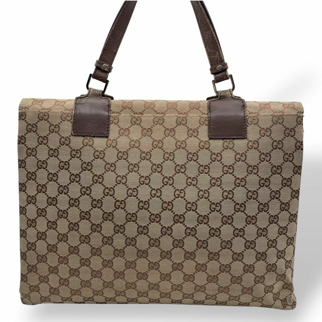 GUCCI - 希少 良品 グッチ 大容量 ビジネスバッグ ブリーフ GUCCI - 希少 良品 グッチ 大容量 ビジネスバッグ ブリーフ