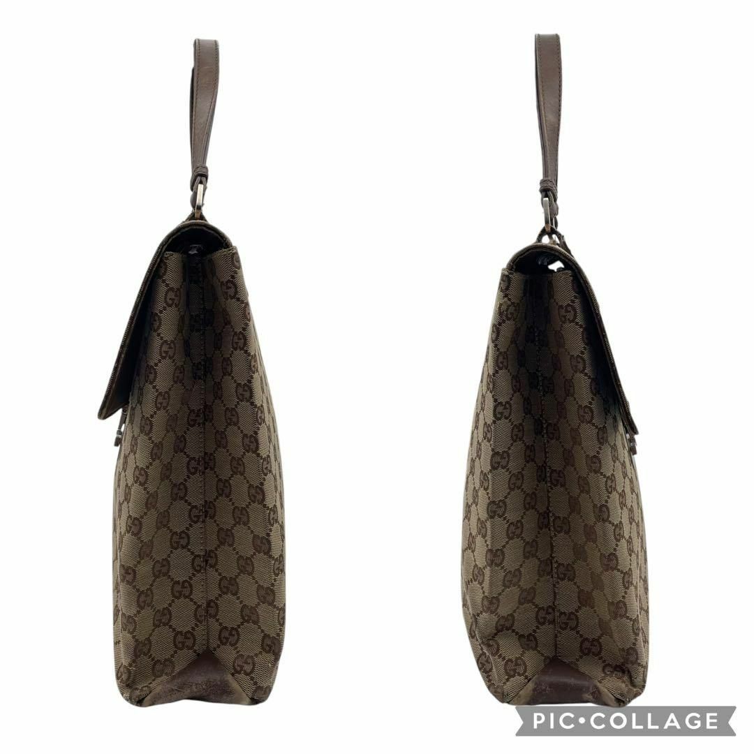 GUCCI - 希少 良品 グッチ 大容量 ビジネスバッグ ブリーフ GUCCI - 希少 良品 グッチ 大容量 ビジネスバッグ ブリーフ
