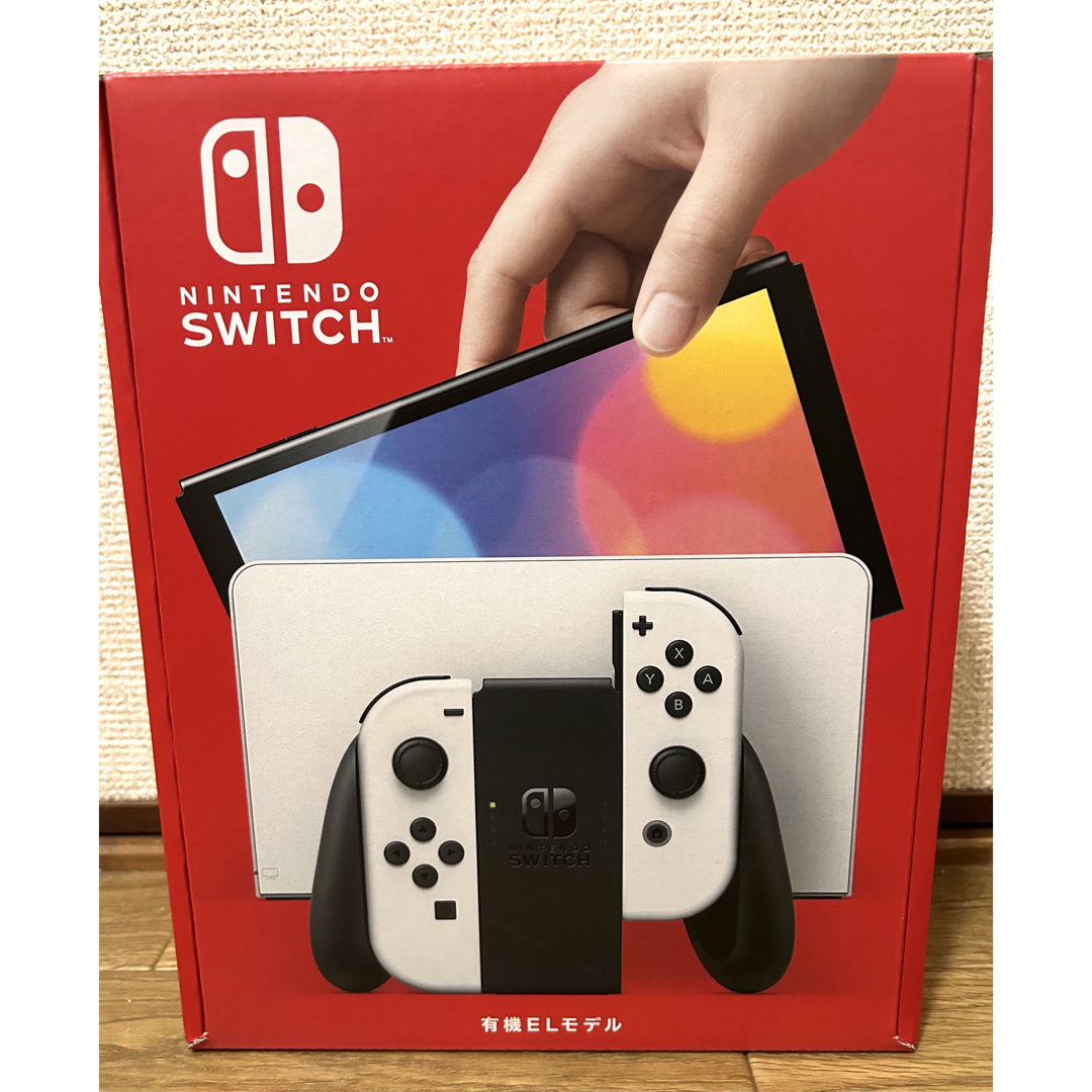 Nintendo Switch(ニンテンドースイッチ)の任天堂 Nintendo Switch 有機EL 本体 ホワイト エンタメ/ホビーのゲームソフト/ゲーム機本体(家庭用ゲーム機本体)の商品写真