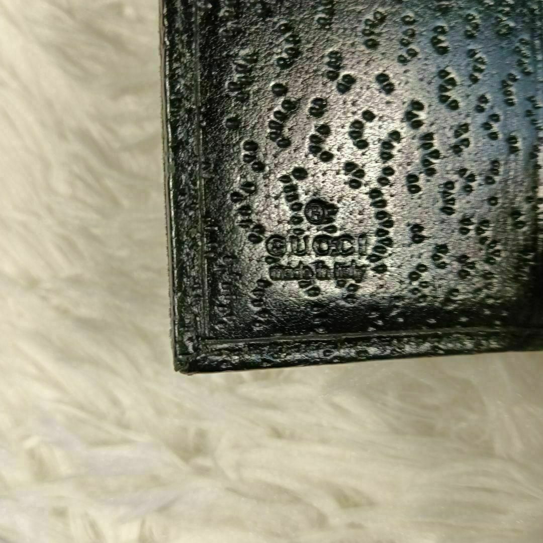 GUCCI - 【GUCCI】グッチ 折り財布 財布 Wホック キャンバス GUCCI - 【GUCCI】グッチ 折り財布 財布 Wホック キャンバス