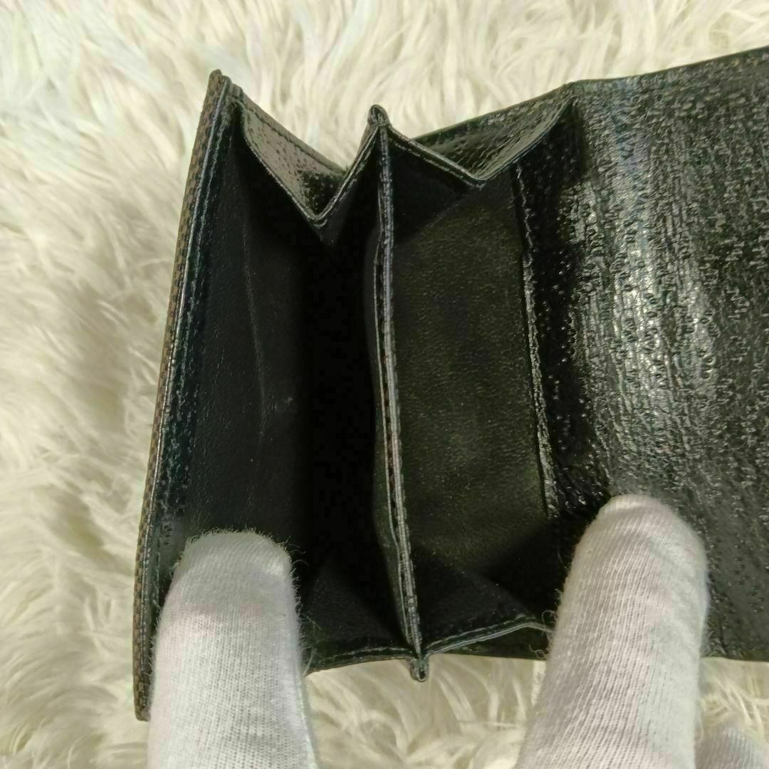 GUCCI - 【GUCCI】グッチ 折り財布 財布 Wホック キャンバス GUCCI - 【GUCCI】グッチ 折り財布 財布 Wホック キャンバス