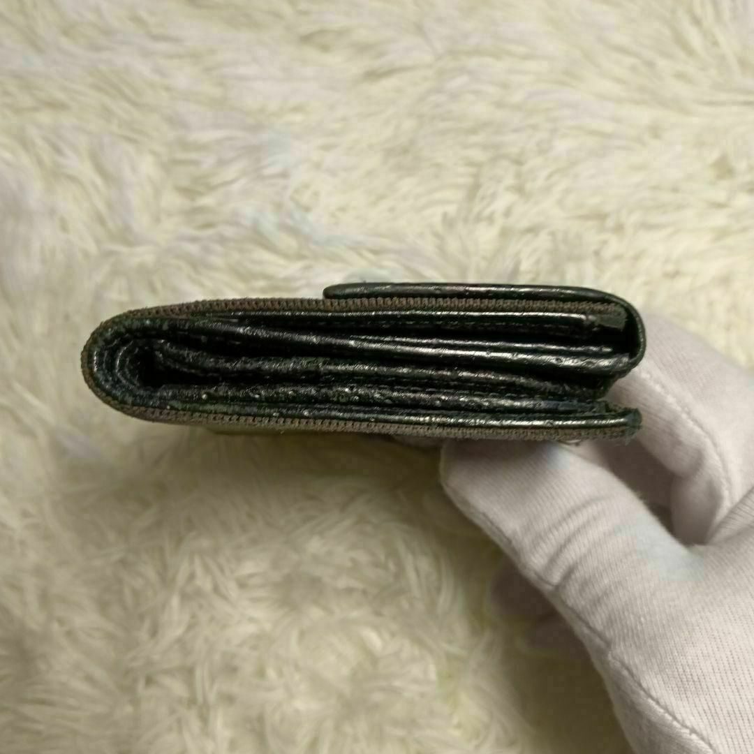 GUCCI - 【GUCCI】グッチ 折り財布 財布 Wホック キャンバス GUCCI - 【GUCCI】グッチ 折り財布 財布 Wホック キャンバス