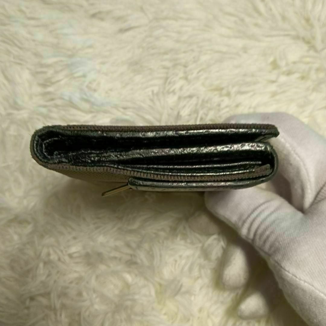 GUCCI - 【GUCCI】グッチ 折り財布 財布 Wホック キャンバス GUCCI - 【GUCCI】グッチ 折り財布 財布 Wホック キャンバス