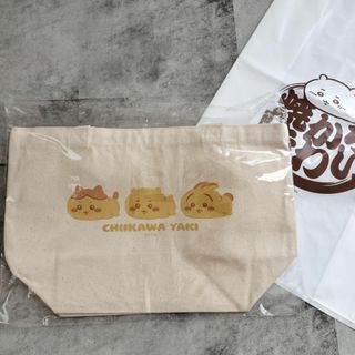 ちいかわ焼きトートバッグ　ちいかわ　ハチワレ　うさぎ　ランチバック　鞄　バック(トートバッグ)