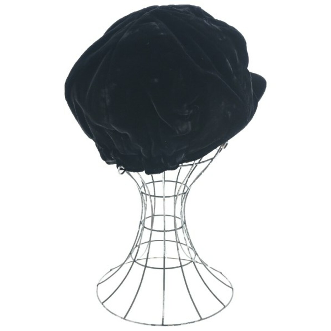 CHANEL - CHANEL シャネル キャスケット - 黒 【古着】【中古 CHANEL - CHANEL シャネル キャスケット - 黒 【古着】【中古