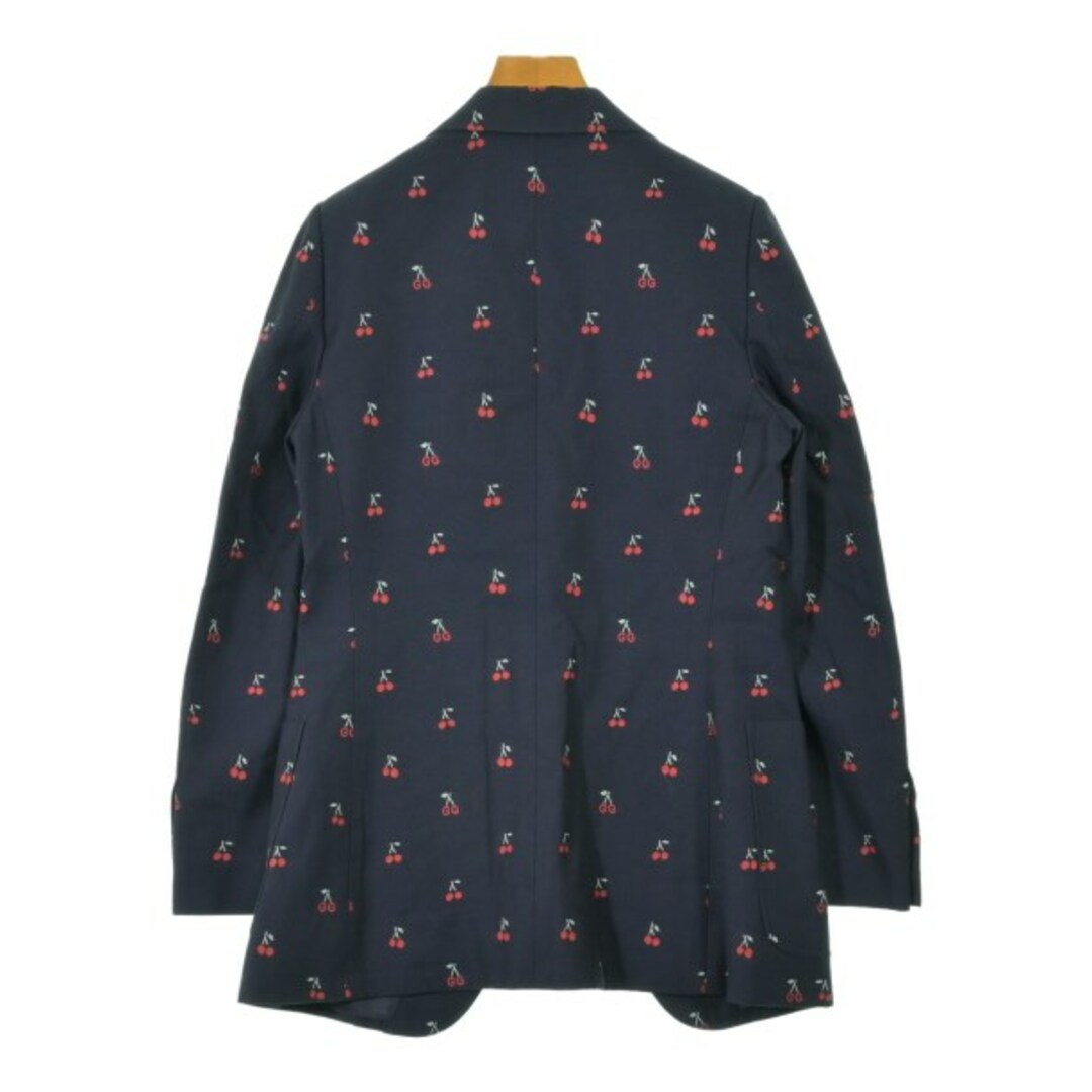 GUCCI - GUCCI グッチ テーラードジャケット 40(M位) 紺x赤x緑系 GUCCI - GUCCI グッチ テーラードジャケット 40(M位) 紺x赤x緑系