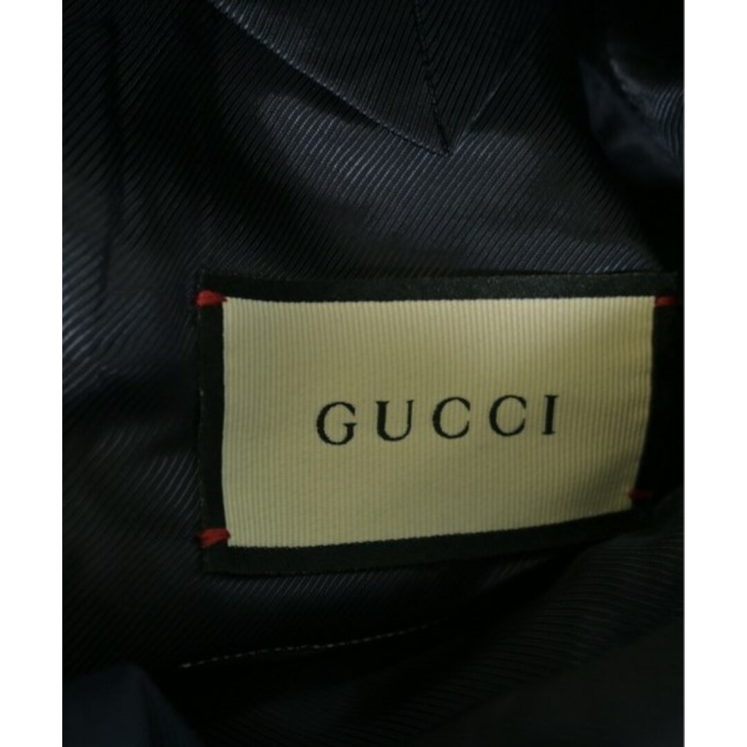 GUCCI - GUCCI グッチ テーラードジャケット 40(M位) 紺x赤x緑系 GUCCI - GUCCI グッチ テーラードジャケット 40(M位) 紺x赤x緑系