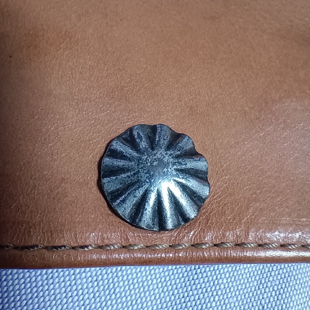 RRL - RRL(ダブルアールエル)コンチョレザーコインケースの RRL - RRL(ダブルアールエル)コンチョレザーコインケースの